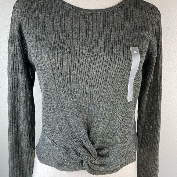 NWT Guess Cropped Sweater Top Size XL - Picture 2 of 7